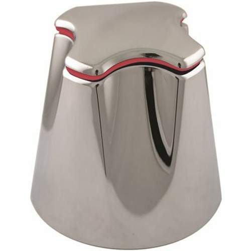 Pfister New Style Verve Hot Handle for Tub and Shower Faucets in Chrome Pfister New Style Verve Hot Handle for Tub and Shower Faucets in Chrome