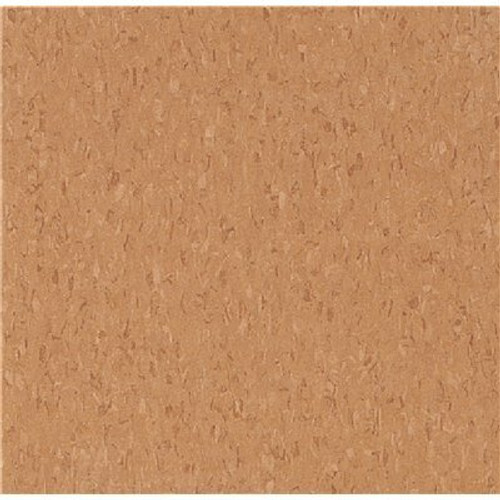 Imperial Texture VCT 12 in. x 12 in. Curried Caramel Standard Excelon Commercial Vinyl Tile (45 sq. ft. / case)