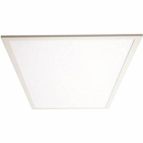 Sylvania 2 ft. x 4 ft. 32-Watt White Integrated LED Edge-Lit Panel Light 4000K CCT with Emergency Battery Backup