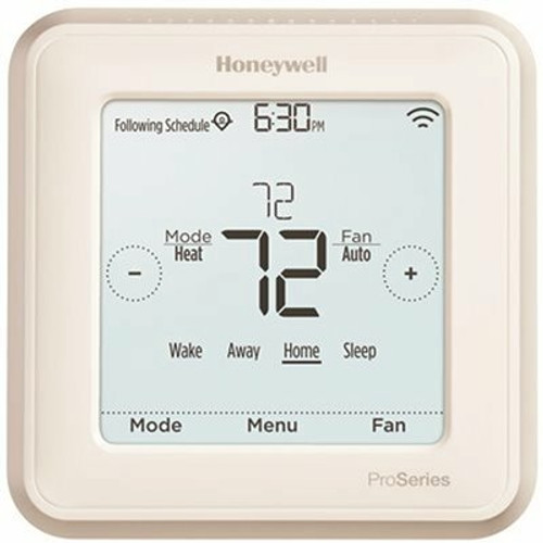 Honeywell Home T6 Lyric 7-Day, 5-1-1 or 5-2 Day Programmable Smart Thermostat with 3H/2C Multistage Heating and Cooling Honeywell Home T6 Lyric 7-Day, 5-1-1 or 5-2 Day Programmable Smart Thermostat with 3H/2C Multistage Heating and Cooling