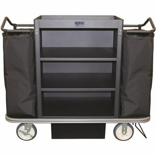 Royal Basket Trucks HOUSEKEEPING CART DELUXE
