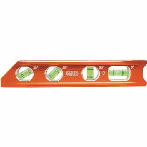 Klein Tools Torpedo Billet Level, Rare-Earth Magnet Klein Tools Torpedo Billet Level, Rare-Earth Magnet