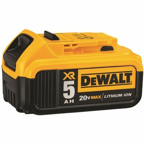DEWALT 20V MAX Premium Lithium-Ion 5.0Ah Battery Pack DEWALT 20V MAX Premium Lithium-Ion 5.0Ah Battery Pack