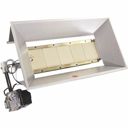 HEATSTAR High Intensity Overhead 40,000 BTU Radiant Natural Gas Portable Heater with Power Pile HEATSTAR High Intensity Overhead 40,000 BTU Radiant Natural Gas Portable Heater with Power Pile