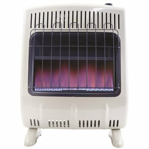 Heatstar 20,000 BTU Vent-Free Blue Flame Propane Heater with Thermostat and Blower Heatstar 20,000 BTU Vent-Free Blue Flame Propane Heater with Thermostat and Blower