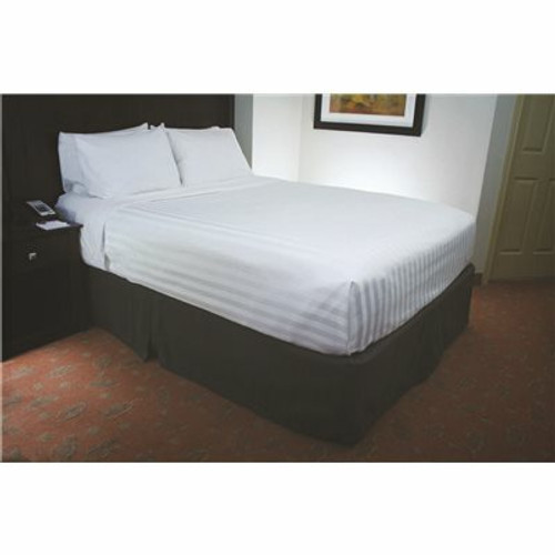 Keltx Fabrics 15 IN DROP BEDSKRT COCOA QN