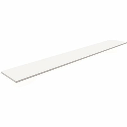 ClosetMaid 96 in. White Melamine Shelf Bracket for Top Shelf (3-Pack) ClosetMaid 96 in. White Melamine Shelf Bracket for Top Shelf (3-Pack)