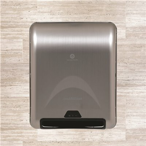 enMotion 8 in. Recessed Stainless Automated Roll Towel Dispenser enMotion 8 in. Recessed Stainless Automated Roll Towel Dispenser