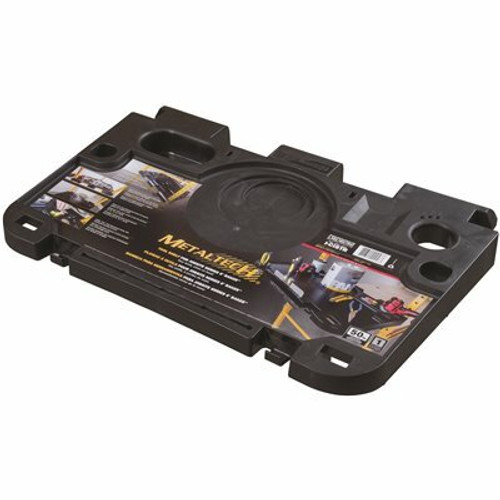 MetalTech Jobsite 30 in. x 20 in. x 3 in. Polypropylene Tool Box Tray, Parts and Accessories Holder/Organizer for Scaffold