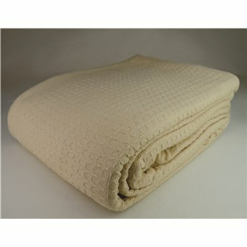 GANESH MILLS 90 in. x 90 in. Beige Queen Jaipur Blanket in (6 per Case)