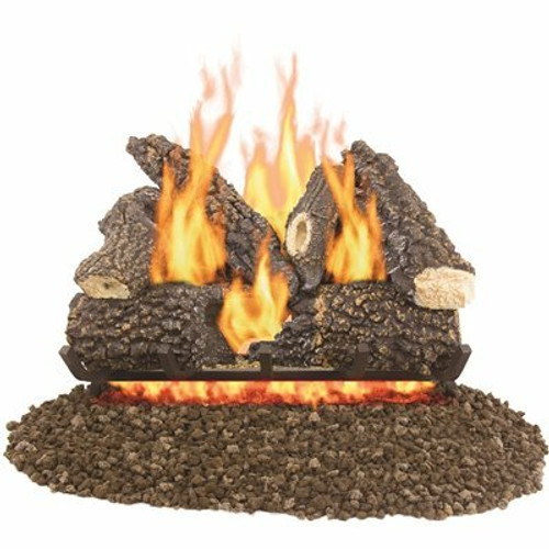 Pleasant Hearth Arlington Ash 24 in. Vented Gas Log Set Pleasant Hearth Arlington Ash 24 in. Vented Gas Log Set