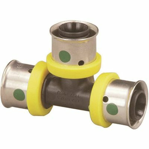 Viega PureFlow 1 in. x 1 in. x 1/2 in. Polymer Press Reducing Tee Fitting Viega PureFlow 1 in. x 1 in. x 1/2 in. Polymer Press Reducing Tee Fitting