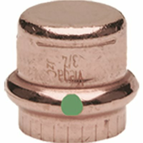 Viega ProPress 1-1/2 in. Press Copper Cap Viega ProPress 1-1/2 in. Press Copper Cap