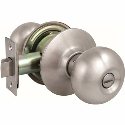 US Lock 2010 Series GR2 Privacy Bed/Bath Plymouth Door Knob US32D 2-3/8 in. Backset US Lock 2010 Series GR2 Privacy Bed/Bath Plymouth Door Knob US32D 2-3/8 in. Backset