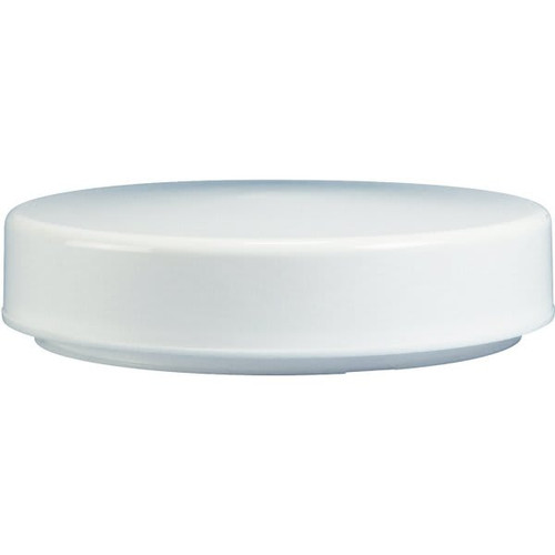 Liteco 11 In. X 2-1/2 In. X 9-7/8 In. Fitter White Replacement Acrylic Drum Lens