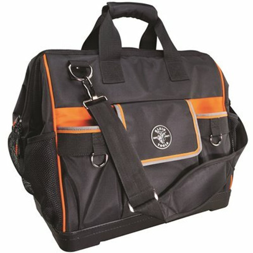Klein Tools Tool Bag, Tradesman Pro Wide-Open Tool Bag, 42 Pockets, 16-Inch Klein Tools Tool Bag, Tradesman Pro Wide-Open Tool Bag, 42 Pockets, 16-Inch