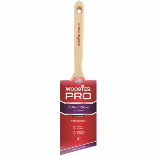 Wooster 3 in. Pro Chinex Angle Sash Brush Wooster 3 in. Pro Chinex Angle Sash Brush