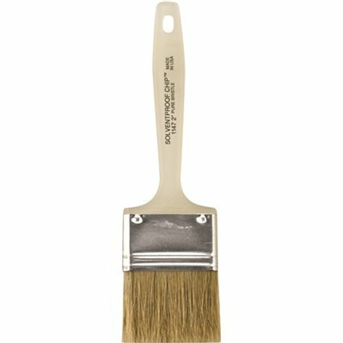 Wooster 2 in. Flat Solvent-Proof Chip Brush (24-Pack) Wooster 2 in. Flat Solvent-Proof Chip Brush (24-Pack)