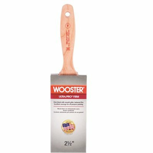 Wooster 2-1/2 in. Ultra/Pro Firm Sable Nylon/Poly Flat Brush