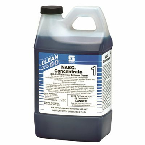 Spartan COPY 0 NABC Concentrate 2 l Floral Scent Restroom Disinfectant (4 per Pack) Spartan COPY 0 NABC Concentrate 2 l Floral Scent Restroom Disinfectant (4 per Pack)