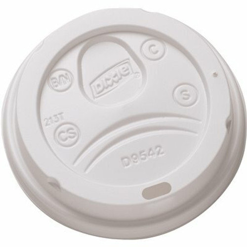 DIXIE Dome Plastic Hot Cup Lids, Large, White, (1,000 Lids per Case) DIXIE Dome Plastic Hot Cup Lids, Large, White, (1,000 Lids per Case)