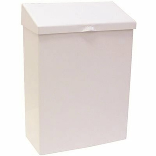 Hospeco Sanitary Napkin Receptacle Health Gard's White Hospeco Sanitary Napkin Receptacle Health Gard's White