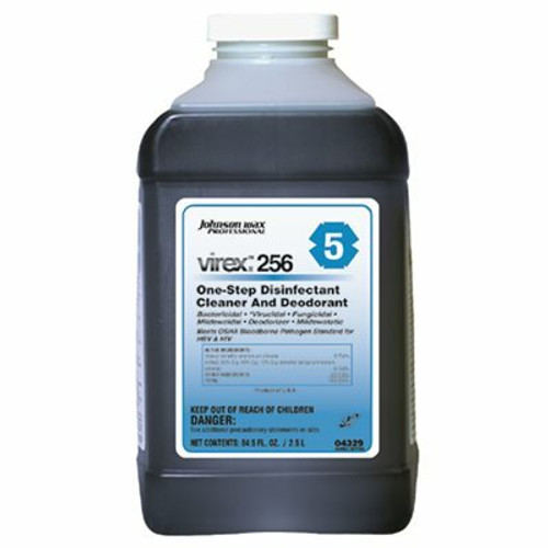 Diversey J-Fill Virex II 256 Chemical Disinfectant, 84.5 oz. Diversey J-Fill Virex II 256 Chemical Disinfectant, 84.5 oz.