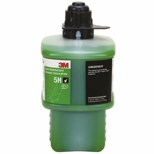 3M 2 Ltr Twist 'n Fill Quat Disinfectant Cleaner 5H Concentrate Gray Cap 3M 2 Ltr Twist 'n Fill Quat Disinfectant Cleaner 5H Concentrate Gray Cap