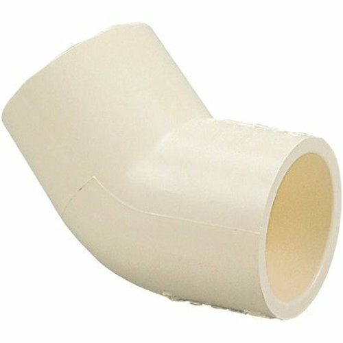 NIBCO 1 in. CPVC-CTS 45-Degree Slip x Slip Elbow Fitting NIBCO 1 in. CPVC-CTS 45-Degree Slip x Slip Elbow Fitting