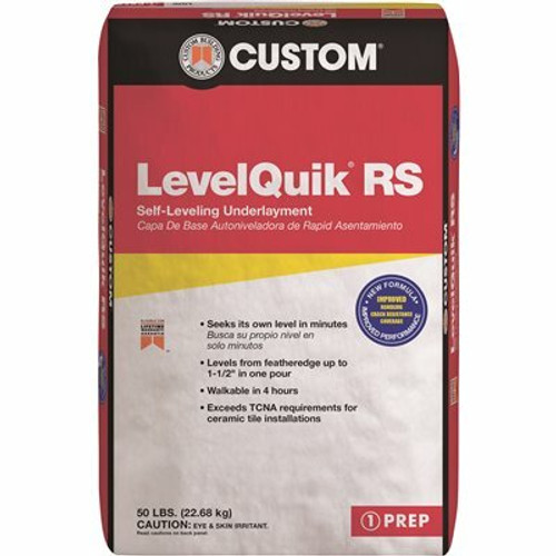 Custom Building Products LevelQuik RS 50 lb. Indoor/Outdoor Self-Leveling Underlayment