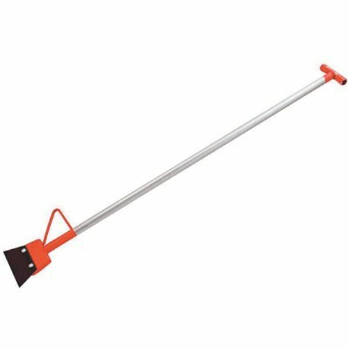QEP 7 in. Wide Floor Scraper and Stripper with 48 in. Handle and Foot Peg