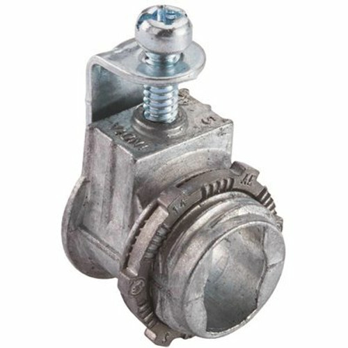 Halex 3/8 in. Flexible Metal Conduit (FMC) Saddle Connectors (5-Pack) Halex 3/8 in. Flexible Metal Conduit (FMC) Saddle Connectors (5-Pack)