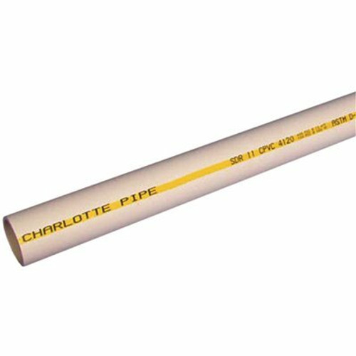 Charlotte Pipe 1 in. x 10 ft. CPVC SDR11 Flowguard Gold Pipe Charlotte Pipe 1 in. x 10 ft. CPVC SDR11 Flowguard Gold Pipe
