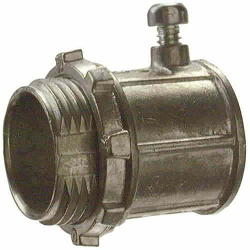 Halex 1/2 in. Electrical Metallic Tube (EMT) Set-Screw Connector (5-Pack)