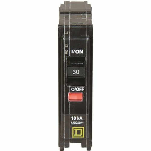 Square D QO 30 Amp Single-Pole Circuit Breaker(QO130CP) Square D QO 30 Amp Single-Pole Circuit Breaker(QO130CP)