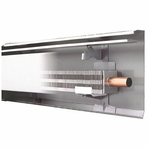 Slant/Fin Fine/Line 30 2 ft. Hot Water Baseboard with Fully Assembled Element and Enclosure in Nu White Slant/Fin Fine/Line 30 2 ft. Hot Water Baseboard with Fully Assembled Element and Enclosure in Nu White