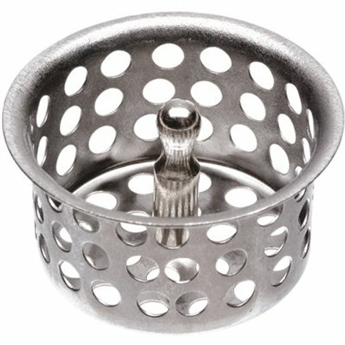 DANCO 1-7/8 in. Basket Strainer with Post in Chrome