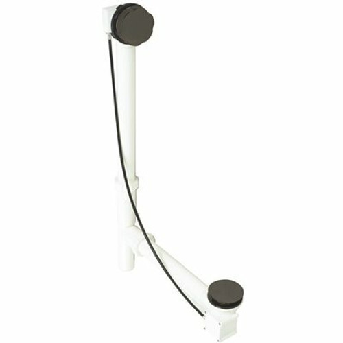 Westbrass 27 in. Poly Tubular Bathtub Cable Drive, Oil Rubbed Bronze