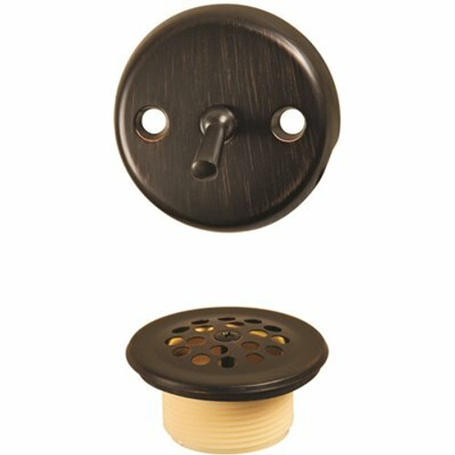 DANCO Trip Lever Bath Tub Drain and Overflow Trim Kit in Oil Rubbed Bronze DANCO Trip Lever Bath Tub Drain and Overflow Trim Kit in Oil Rubbed Bronze