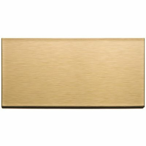 Aspect Long Grain 6 in. x 3 in. Brushed Champagne Metal Decorative Wall Tile (8-Pack)