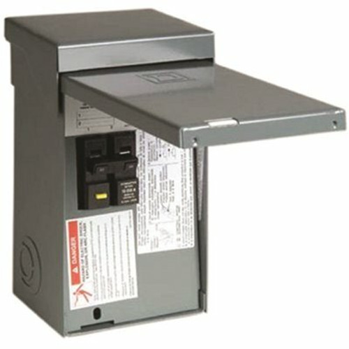 Square D Homeline 50 Amp 2-Space 4-Circuit Spa Panel Main Lug Load Center Square D Homeline 50 Amp 2-Space 4-Circuit Spa Panel Main Lug Load Center