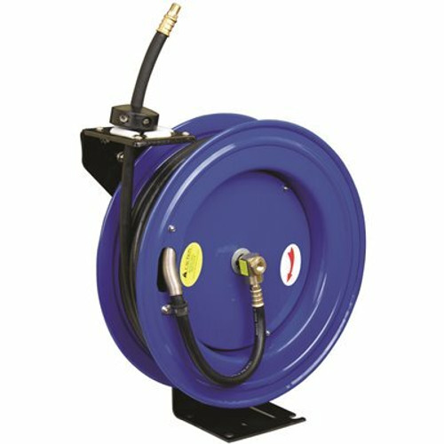 Cyclone Pneumatic 50 ft. x 1/2 in. Retractable Air Hose Reel
