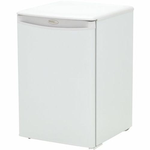 Danby 17.7 in. 2.6 cu.ft. Mini Refrigerator in White without Freezer