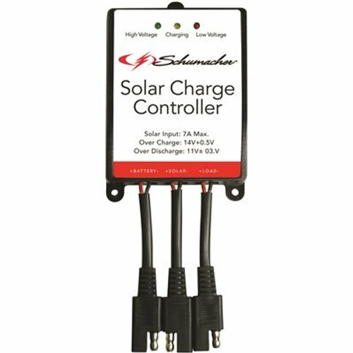 Schumacher Electric 100 Watt Solar Charge Controller, Protects Against Overcharge and Over Discharge