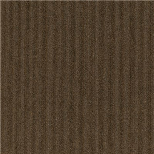 Foss Elk Ridge - Mocha - Brown Commercial 24 x 24 in. Peel and Stick Carpet Tile Square (60 sq. ft.)