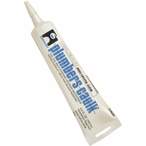 Hercules 5.5 oz. Clear Plumber's Caulk