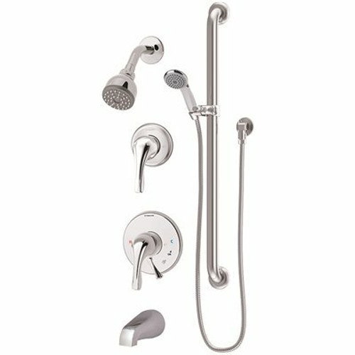 Symmons Origins Single-Handle 1-Spray Tub and Shower Faucet with Hand Shower in Chrome (Valve Not Included) Symmons Origins Single-Handle 1-Spray Tub and Shower Faucet with Hand Shower in Chrome (Valve Not Included)