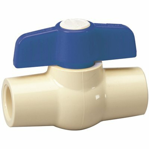 Homewerks Worldwide 1 in. Solvent x 1 in. Solvent CPVC Ball Valve Homewerks Worldwide 1 in. Solvent x 1 in. Solvent CPVC Ball Valve