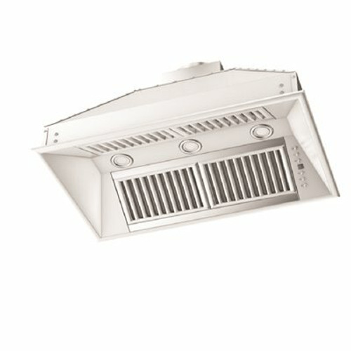 ZLINE Kitchen and Bath 34 in. 400 CFM Ducted Range Hood Insert in Stainless Steel