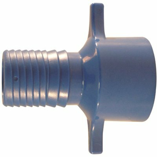 Apollo 1 in. Barb Insert Blue Twister Polypropylene x FPT Adapter Fitting